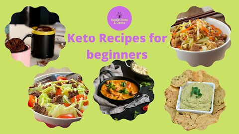 5 Quick and Easy Keto Recipes For Begginers