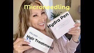 DIY MICRONEEDLING | VELASH HAIR TREATMENT | HYDRA PEN