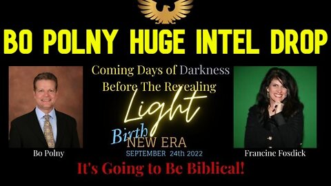 Coming Days of Darkness Before the Revealing Light ~ It's Going to be BIBLICAL!