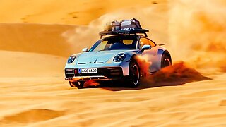 Porsche 911 Dakar in the Desert
