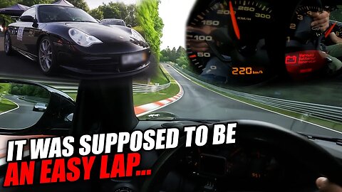 ENGINE FAILURE at 220 kph on the Nürburgring! | Porsche 996 GT3