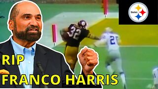 Franco Harris Has DIED at 72! Steelers Celebrate 50th ANNIVERSARY of Immaculate Reception!