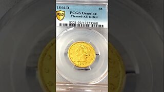 UPDATE on the $5 GOLD COIN FOUND WHILE #metaldetecting