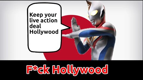 Ultraman Creator Give Hollywood The Middle Finger #japan #anime #hollywood