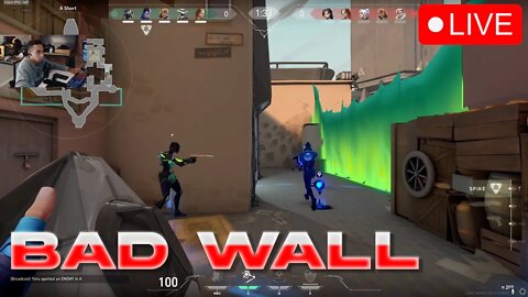 Viper Wont Move Her Wall To A Better Spot | Valorant #live