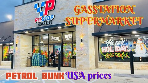 America Petrol Bunk Prices |GASSTATION in USA|How to fill fuel/Gas|USA Vlogs|Viral|Supermarket⛽️