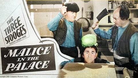 Malice In The Palace (1949) [Colorized, 4K, Colorized] Full Movie 3 Stooges