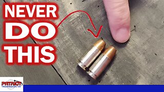 NEVER do this with your self-defense ammo