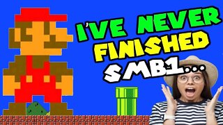 Beating SMB1 For The First Time EVER!