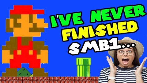 Beating SMB1 For The First Time EVER!