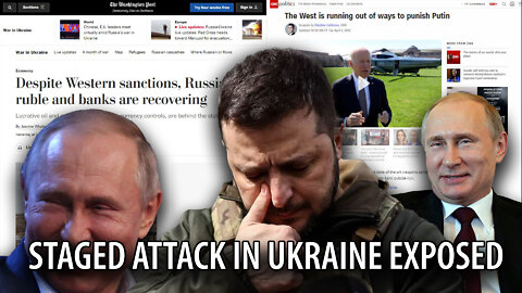 Massacre in Ukraine Exposed to be COMPLETELY STAGED, as Russian Economy BOOMS After Failed Sanctions