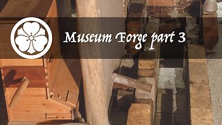 Museum Forge part 3/7 - laying the forge bricks
