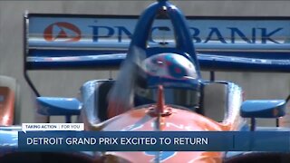 Drivers, officials excited for return of Detroit Grand Prix