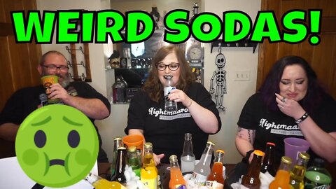 We drink weird sodas from Vat 19 | GAG WARNING!