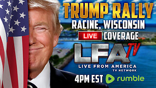 TRUMP RALLY LIVE COVERAGE! | RACINE, WI 6.18.24 4pm