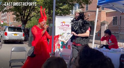 Drag Queen Story Hour in Queens NY disrupted by protesters