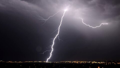 A Texan Is Struck by Lightning