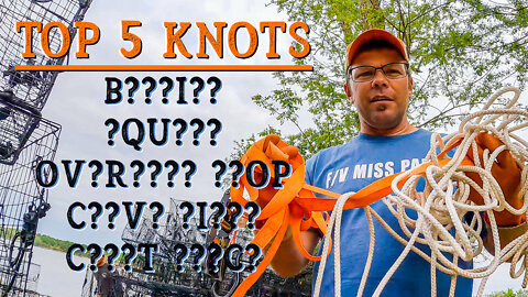 How To Tie Knots from a Waterman 🦀 Setting Crab Pots 2022 Season