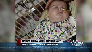 Tucson infant receives half-million dollar heart transplant