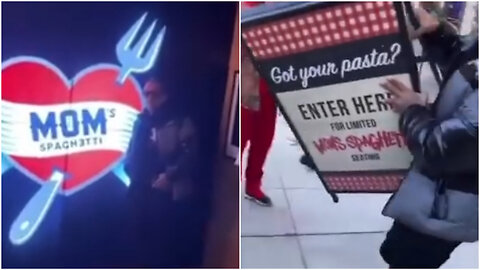 Benzino records a music video for “Rap Elvis" at Eminem’s restaurant "Mom’s Spaghetti" in Detroit