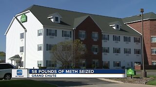 58 lbs of meth found in Grand Chute hotel room