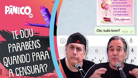 BOLSONARO GORDÃO VAI RECEBER PARABÉNS DE VILLA PELO TELEGRAM OU CONTINUAR BLOQUEADO?