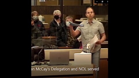 Christian McCay (1:00 -18:00) serves NOLs to Campbell River's City Council
