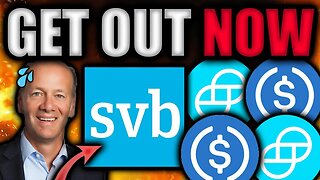 CRYPTO STABLECOINS COLLAPSING NEXT?! ⚠️ Silicon Valley Bank Goes Down!