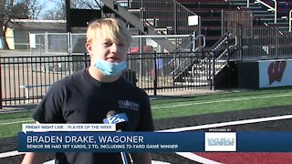 FNL Player of the Week: Braden Drake, Wagoner