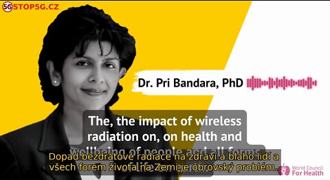 Prezentace Dr. Pri Bardaras, PhD. o dopadech 5G na zdraví byla narušená hackery