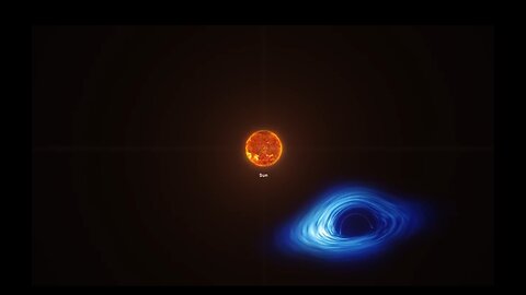 NASA Animation Sizes Up the Biggest Black Holes