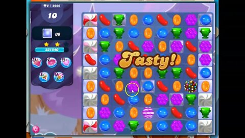 Candy Crush Level 2036 Talkthrough, 23 Moves 0 Boosters