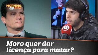 Moro quer dar à polícia licença para matar? Bancada analisa pacote anticrime