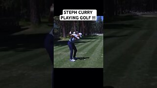 STEPH CURRY PLAYING GOLF!!!