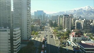 Av. Apoquindo in Las Condes Santiago, Chile