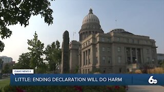 Gov. Little calls legislation to end emergency order "shameful game"