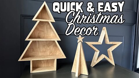 Quick and Easy DIY Christmas Decor Ideas! 🎄