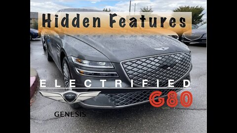 Hidden Features 2023 Genesis Electrified G80 AWD