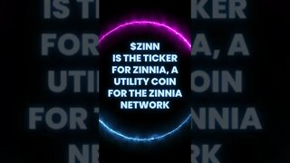 What is $ZINN? The utility coin for the Zinnia Network.FAQ