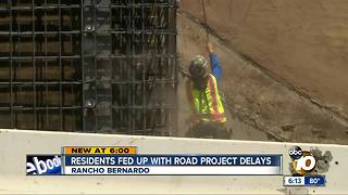 Rancho Bernardo resident fed up with road project delays