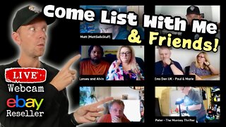Come List With Me... & Friends! | Working LIVE Motivational Stream!