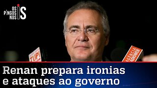 Renan Calheiros já prepara discurso como relator da CPI da Covid