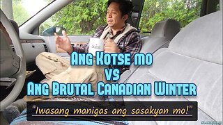 🥶 MALUPIT NA WINTER sa CANADA (part1) • Iwasang manigas ang kotse mo sa darating na winter !