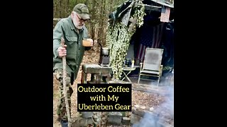 Outdoor Coffee with My Uberleben Gear