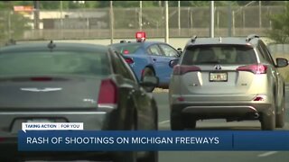 Rash of shootings on Michigan freeways