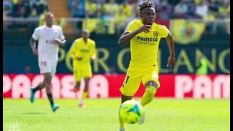 Samuel Chukwueze against Sevilla