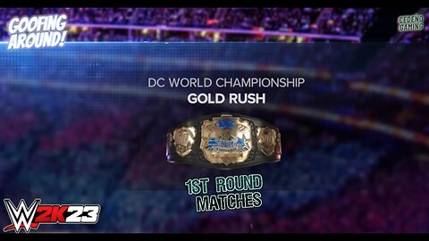 DC Comics Gold Rush Tournament Round 1 WWE 2K23 Gameplay PS5