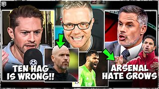 CRAZY ARSENAL HATE & RAYA DEBATE 😮 Mark Goldbridge SLAMS TEN HAG🤬Rory Jennings IS SO RIGHT✅