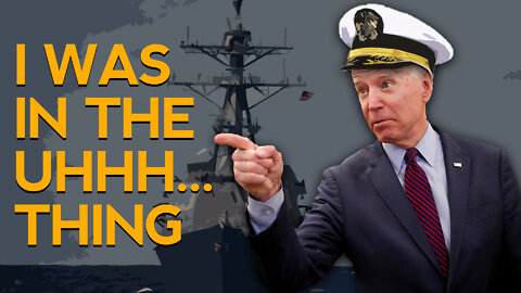 Joe Biden Claims Appointment to Naval Academy | Daily Biden Dumpster Fire