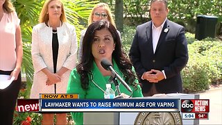 State representative files bill to raise legal age for purchasing vaping, tobacco products